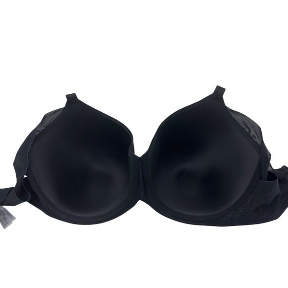 Wacoal Womens Black Full Coverage Tshirt Bra Size US 38G Mesh Fabric Comfort - Picture 11 of 14